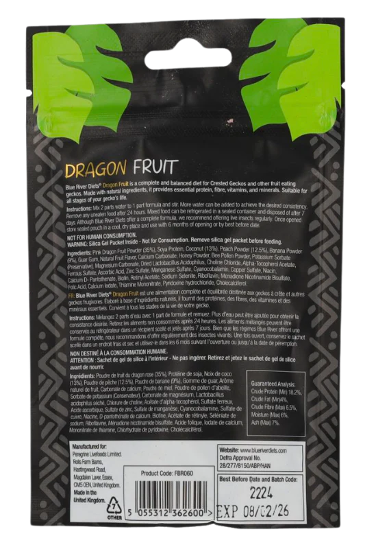 Blue River Diet- Dragon Fruit