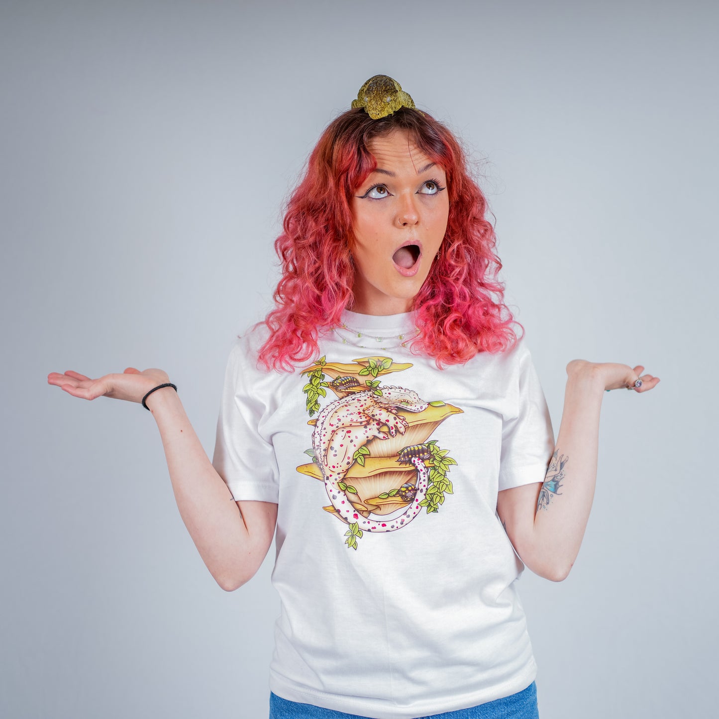 Gecko Mushroom T-Shirt