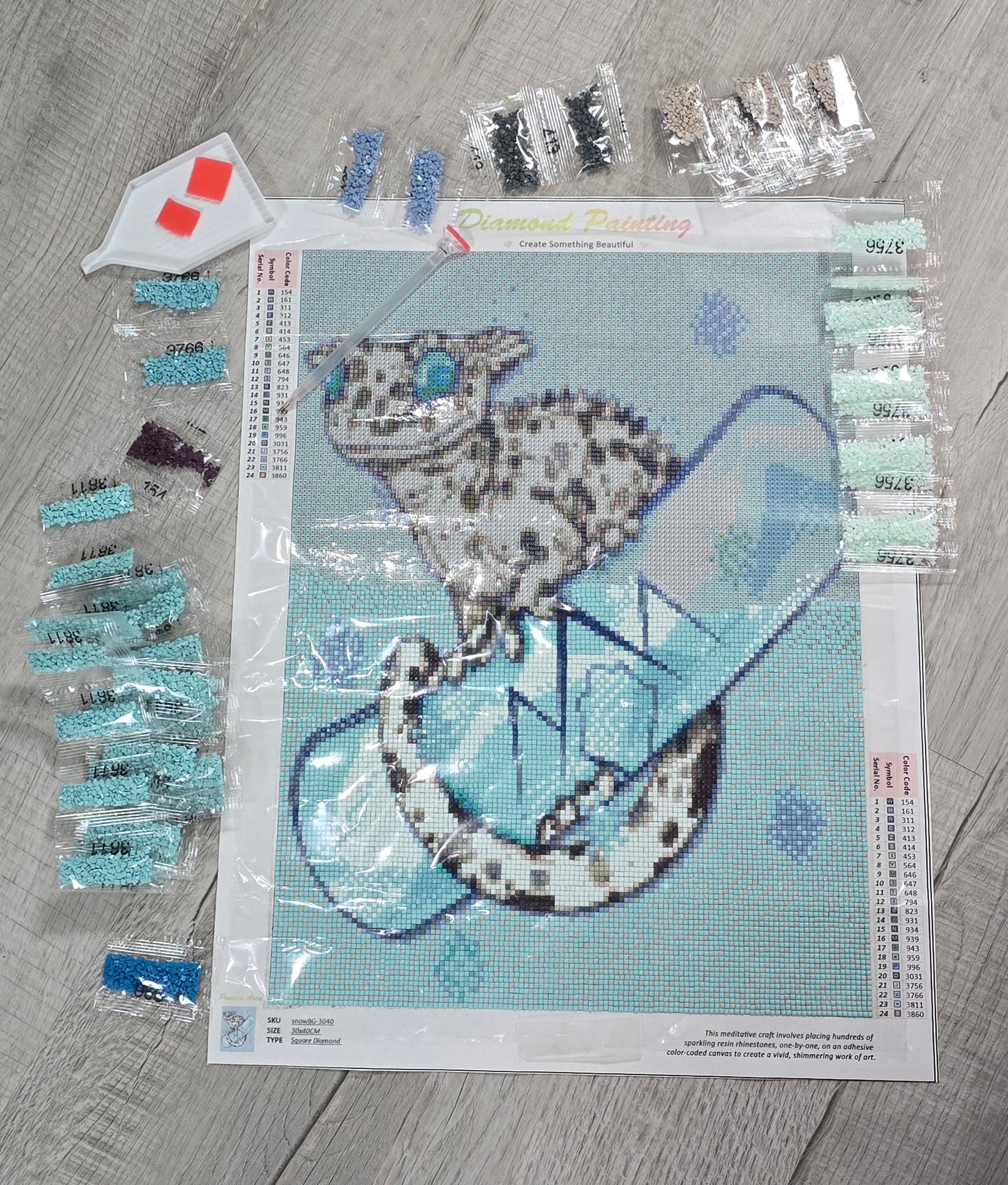 Crested Gecko Diamond Painting- Chunky Monkey